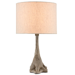 Настольная лампа с корпусом в виде дерева Gray Concrete Trunk варинант исполнения - 3 | Loft Concept в Тюмени