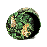 Пуф Leopards in the ferns варинант исполнения - 3 | Loft Concept в Тюмени