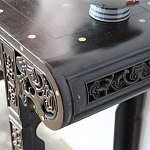 Черная резная консоль в Китайском стиле из массива Black Dragon Console варинант исполнения - 4 | Loft Concept в Тюмени