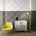 Гипсовая 3D Панель M-22 варинант исполнения - 1 | Loft Concept в Тюмени