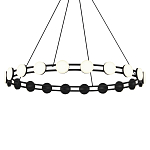 Люстра кольцевая с круглыми светодиодными источниками света Maxine Light варинант исполнения - 2 | Loft Concept в Тюмени