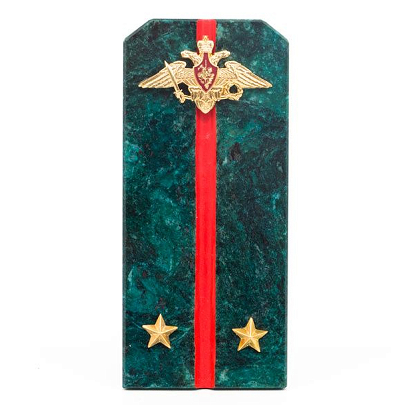 Сувенир Погон ВС из натурального камня змеевик Souvenir Epaulets Змеевик Красный Золотой Сувенир Погон ВС из натурального камня змеевик Souvenir Epaulets Змеевик Красный Золотой в Тюмени | Loft Concept