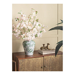 Ваза с зелеными цветочными и птичьими мотивами Vase Inspired by Nature варинант исполнения - 4 | Loft Concept в Тюмени