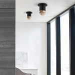 Потолочный светильник светодиодный с плафоном из натурального камня Purgatory варинант исполнения - 2 | Loft Concept в Тюмени