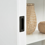 Витрина с раздвижными дверцами Wells Glass Showcase White варинант исполнения - 6 | Loft Concept в Тюмени