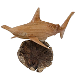 Статуэтка из дерева рыба-молот Animals of the World варинант исполнения - 3 | Loft Concept в Тюмени