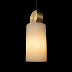 Подвесной светильник с цилиндрическим мраморным плафоном Marble square варинант исполнения - 6 | Loft Concept в Тюмени