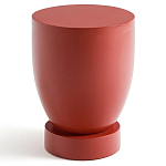 Приставной столик из массива манго Tom-tom Red варинант исполнения - 1 | Loft Concept в Тюмени