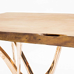 Обеденный стол прямоугольный с фигурными ножками G-table варинант исполнения - 1 | Loft Concept в Тюмени