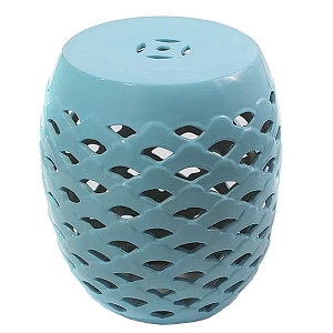 Керамический табурет Ceramic Chair Turquoise