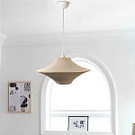 Подвесной вязаный бежевый светильник «Звезда Востока 01» варинант исполнения - 4 | Loft Concept в Тюмени