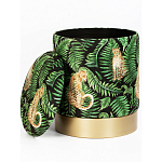 Пуф Leopards in the ferns варинант исполнения - 2 | Loft Concept в Тюмени