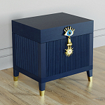 Сундук Eye Elsa Dreams Blue варинант исполнения - 1 | Loft Concept в Тюмени