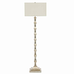 Торшер с фактурным каркасом и прямоугольным тканевым абажуром Shiye and Simplicity варинант исполнения - 1 | Loft Concept в Тюмени