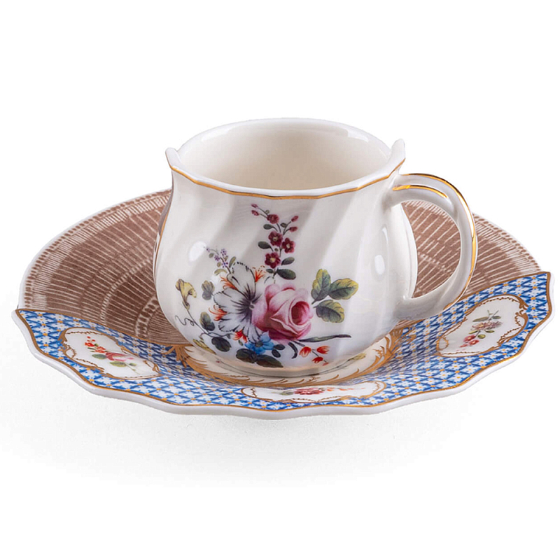 Кофейная пара Seletti Djenne Белый Мульти Кофейная пара Seletti Djenne Белый Мульти в Тюмени | Loft Concept