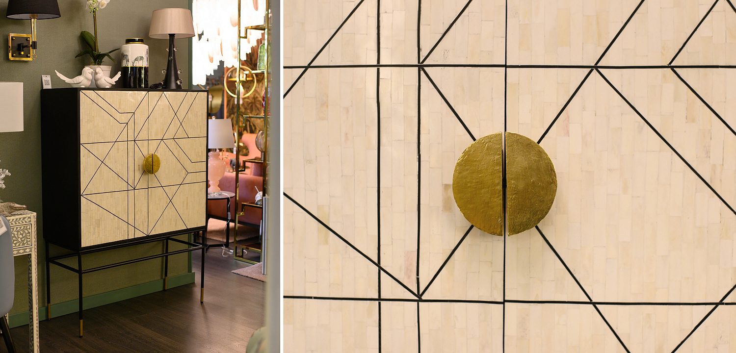 Буфет Bone Inlay Geometry - Loft-Concept в Тюмени