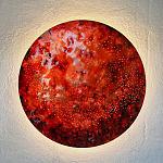 Светильник настенный «Красная Планета» варинант исполнения - 2 | Loft Concept в Тюмени