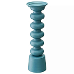 Подсвечник фигурный голубой Bright Accent 33 см варинант исполнения - 1 | Loft Concept в Тюмени