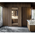 Раздвижные деревянные двери для кухни SISTEMA 7 Dada Engenereed Doors варинант исполнения - 5 | Loft Concept в Тюмени