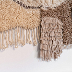 Тканый вручную монументальный настенный гобелен Earth Flow варинант исполнения - 3 | Loft Concept в Тюмени