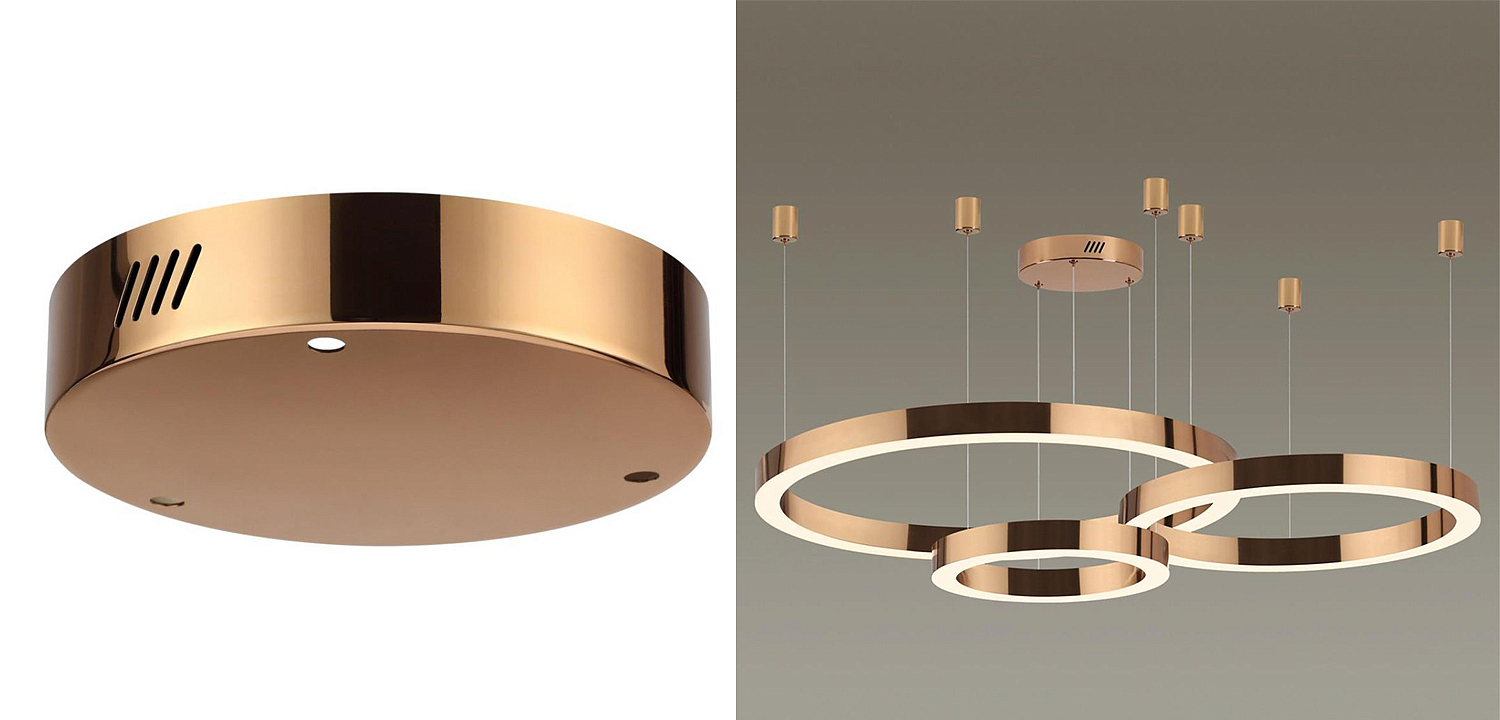 Основание для светильника Ring Horizontal Bronze 20 Основание для светильника Ring Horizontal Bronze 20 - Loft-Concept в Тюмени