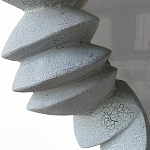 Дизайнерское зеркало Ocean Mirror голубой цвет природные формы  варинант исполнения - 1 | Loft Concept в Тюмени