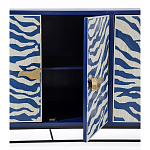 Буфет в гостиную с инкрустацией Bone Inlay Deco Sideboard - Orleans ZEBRA варинант исполнения - 2 | Loft Concept в Тюмени