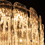 Бра с эффектом стекающего стекла и прозрачными трубками Textured Glass варинант исполнения - 7 | Loft Concept в Тюмени