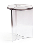 Стол журнальный круглый Acrylic Аether Smoke варинант исполнения - 1 | Loft Concept в Тюмени
