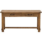 Деревянная консоль с двумя ящиками Pio Wooden Console варинант исполнения - 1 | Loft Concept в Тюмени