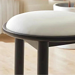 Дизайнерский стул из массива дерева с круглой спинкой Infinitude варинант исполнения - 2 | Loft Concept в Тюмени