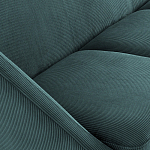 Трехместный диван с обивкой из велюра Belanger Sofa варинант исполнения - 4 | Loft Concept в Тюмени