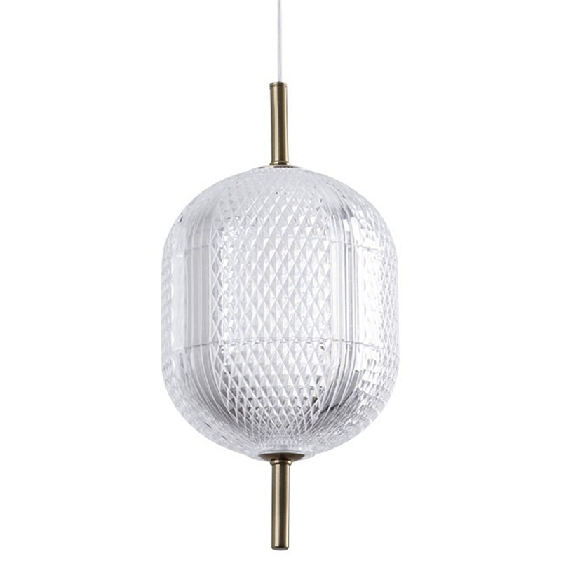 Подвесной светильник Cuthbert Hanging Lamp M Латунь Прозрачный Подвесной светильник Cuthbert Hanging Lamp M Латунь Прозрачный в Тюмени | Loft Concept