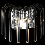 Бра цвета никель с изогнутыми хрустальными элементами Radiant Ribbons варинант исполнения - 3 | Loft Concept в Тюмени