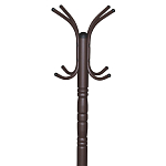 Вешалка напольная коричневая с 4-мя металлическими крючками Noble Branches варинант исполнения - 2 | Loft Concept в Тюмени