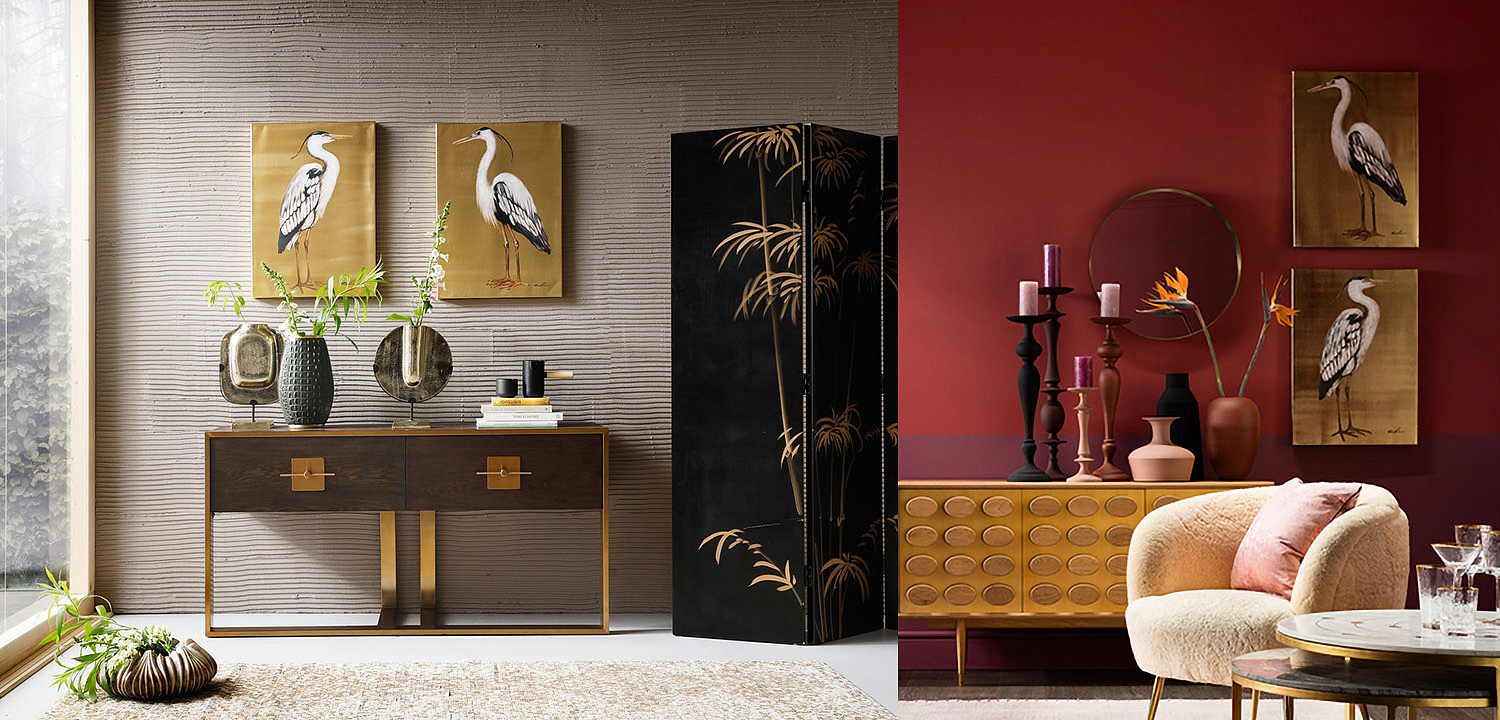 Картина Gold Heron I Картина Gold Heron I - Loft-Concept в Тюмени