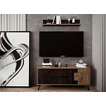 Полка навесная открытая Stone Effect варинант исполнения - 2 | Loft Concept в Тюмени