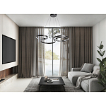 Люстра подвесная светодиодная в виде волнообразной ленты Ribbon Vortex варинант исполнения - 13 | Loft Concept в Тюмени