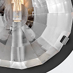 Бра округлой формы с многогранным стеклянным плафоном Hinkley варинант исполнения - 4 | Loft Concept в Тюмени