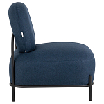 Кресло в синей рогожке COLOR BLOCK варинант исполнения - 3 | Loft Concept в Тюмени