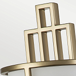 Бра с геометрическим каркасом и матовым белым цилиндрическим плафоном Feiss варинант исполнения - 5 | Loft Concept в Тюмени