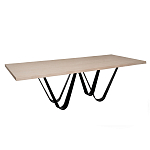 Стол обеденный на изогнутых ножках Consonance варинант исполнения - 2 | Loft Concept в Тюмени