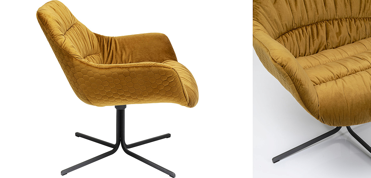 Кресло вращающееся Yellow Honeycomb - Loft-Concept в Тюмени