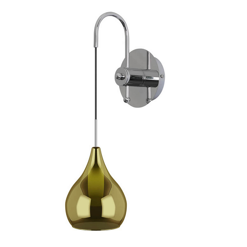 Бра Candiano Olive Sconces Оливковый Хром Бра Candiano Olive Sconces Оливковый Хром в Тюмени | Loft Concept
