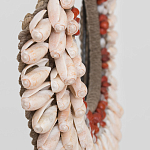 Этническое ожерелье из ракушек и бус Aboriginal Ethnic Necklace Beige Red варинант исполнения - 2 | Loft Concept в Тюмени