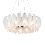 Люстра Mont Saint-Michel Золотая с Рельефным Стеклом варинант исполнения - 2 | Loft Concept в Тюмени