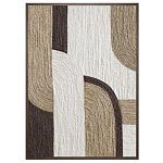 Панно из шнура геометрическая абстракция wall panel line II варинант исполнения - 2 | Loft Concept в Тюмени