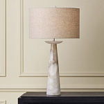 Настольная лампа на конусовидном корпусе с чашей и с тканевым абажуром Daydreaming варинант исполнения - 4 | Loft Concept в Тюмени