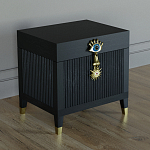 Сундук Eye Elsa Dreams Black варинант исполнения - 1 | Loft Concept в Тюмени