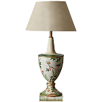 Настольная лампа Шинуазри с абажуром Blooming Garden Chinoiserie Table Lamp варинант исполнения - 1 | Loft Concept в Тюмени